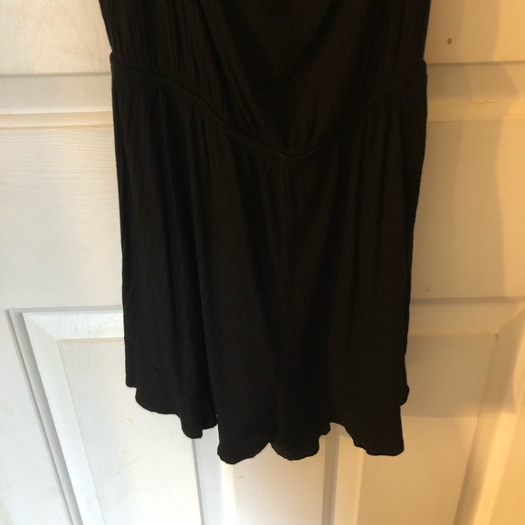 Black Halter Top Romper - Picture 4 of 8